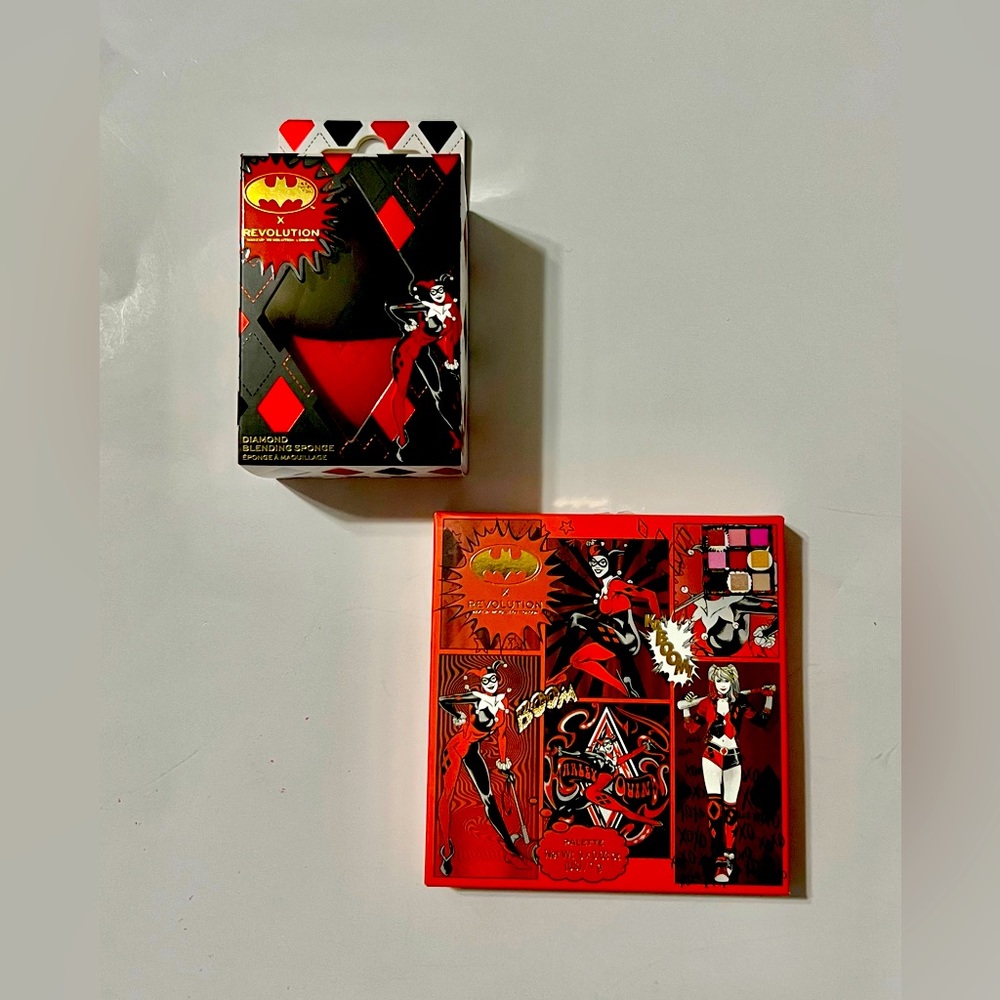 DC HQ Diamond Blending Sponge & DC × Revolution HQ Heart Eyeshadow Palette!!!